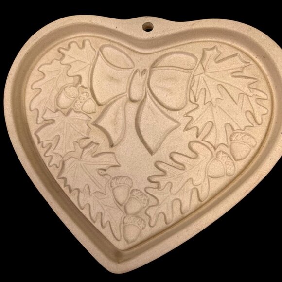 Pampered Chef Seasons of the Heart Cookie Mold 2003 Autumn Winter Set of 2 USA - Picture 5 of 8